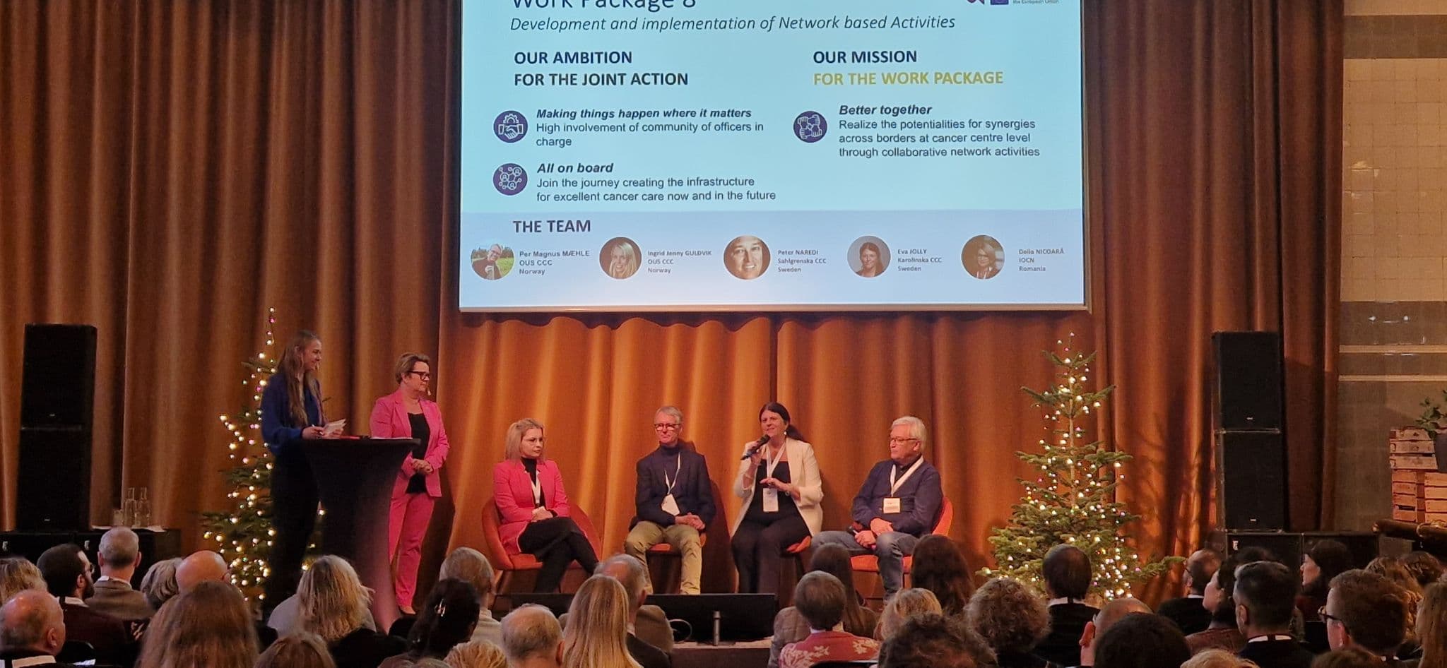 WP8 kick-off meeting: Strengthening the network activities among European Comprehensive Cancer Centres